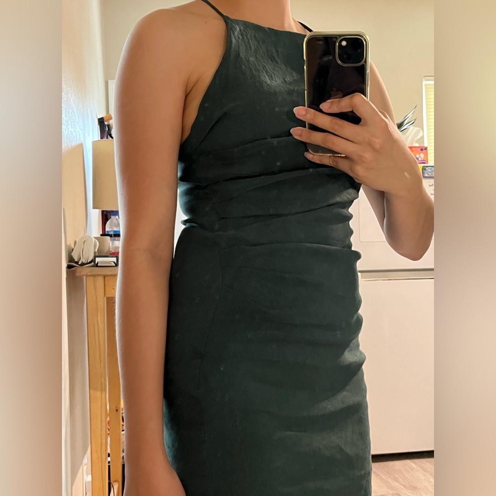 Zara Green Midi Dress